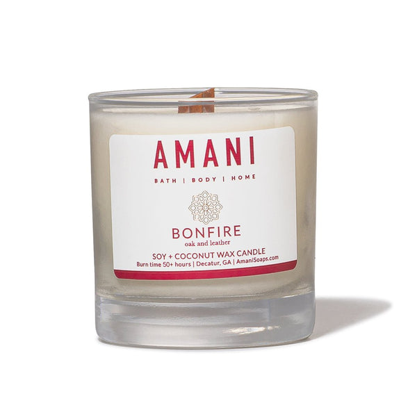 Crackling Wood Wick Candles – Amani Soaps