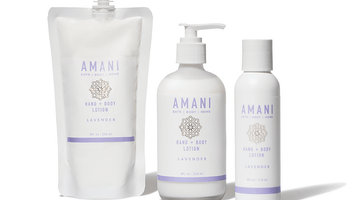 Behind the scenes at Amani: Lotion