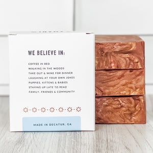 Honey Bourbon Bar Soap