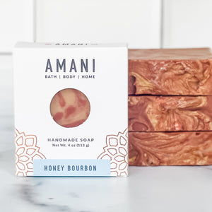 Honey Bourbon Bar Soap