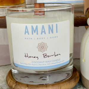 Limited Edition Wood Wick Candles - Amani Soaps