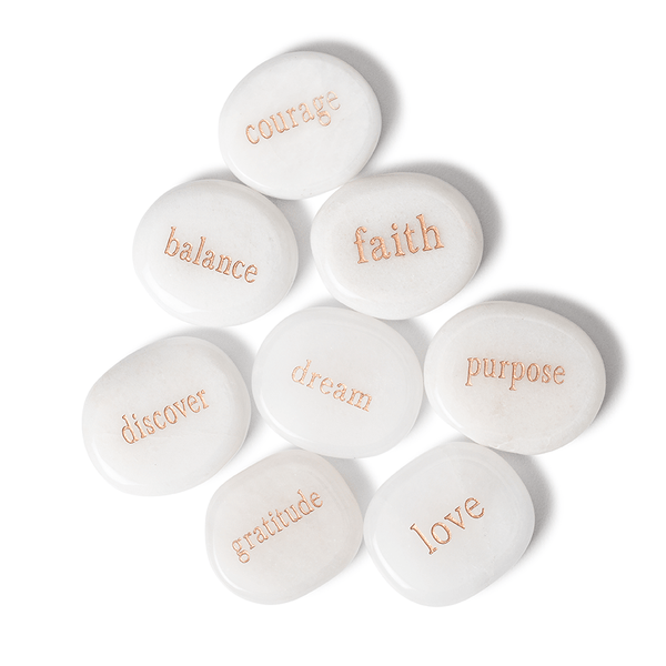 Engraved Stones Set of Eight - Amani Soaps