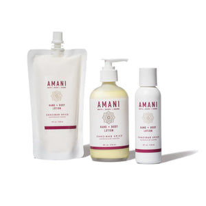 Lotion for Hands and Body: Zanzibar Spice - Amani Soaps